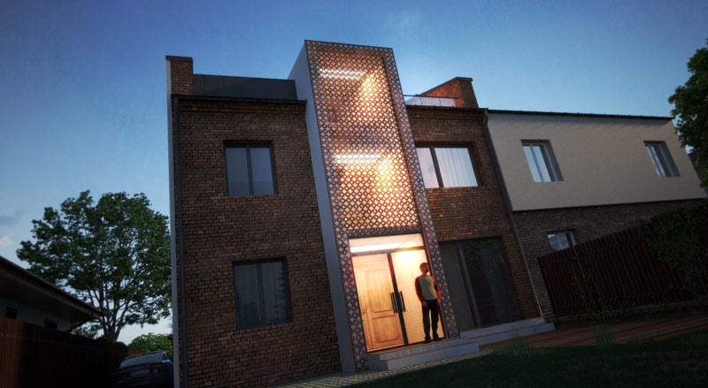 Interesująca nadbudowa i modernizacja budynku : Wilanów