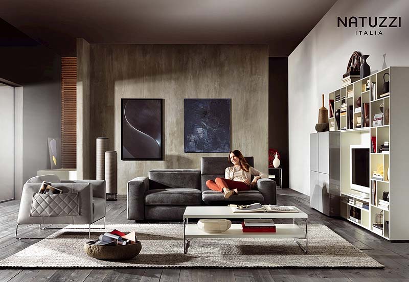 Włoski styl oraz jakość mebli z 15% promocją - Natuzzi
