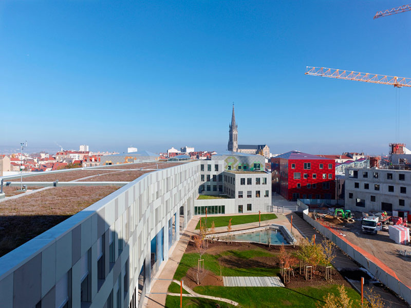 Nowoczesna architektura w Nancy