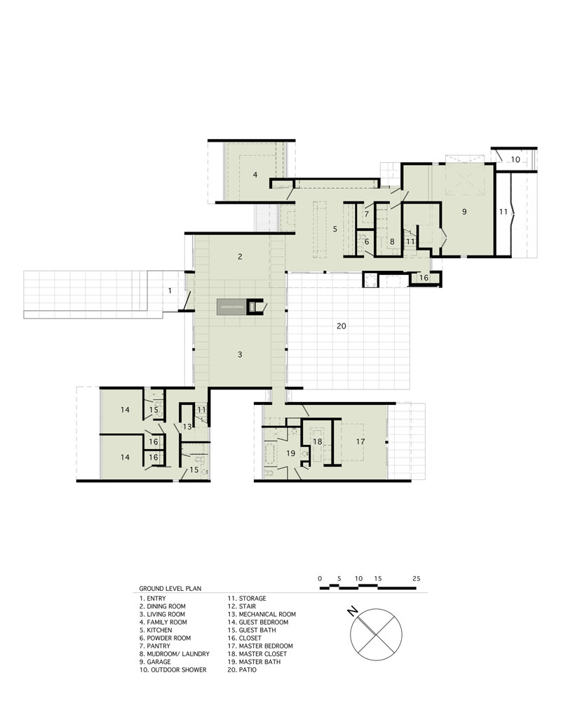 Nowoczesna architektura a projekty domów: Bates Masi Architects