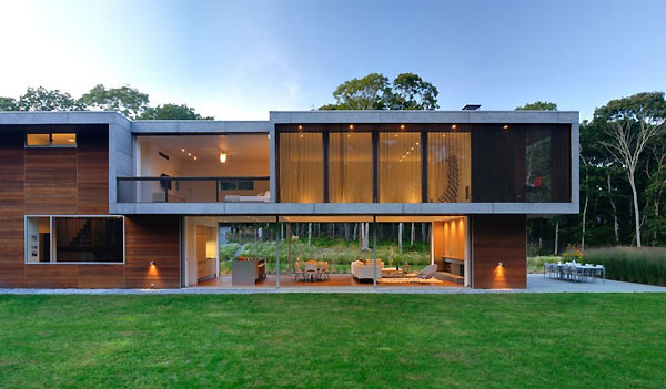 Nowoczesna architektura domu : Bates Masi Architects
