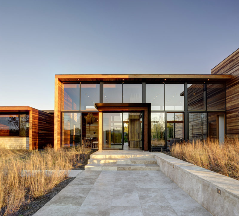 Nowoczesna architektura a projekty domów: Bates Masi Architects