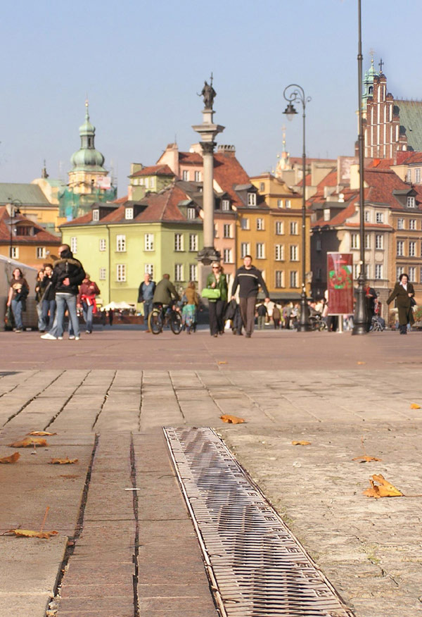 System odwodnień liniowych AS Piaseczno