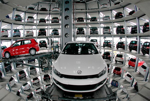 Parking poziomowy - zaskakująca konstrukcja