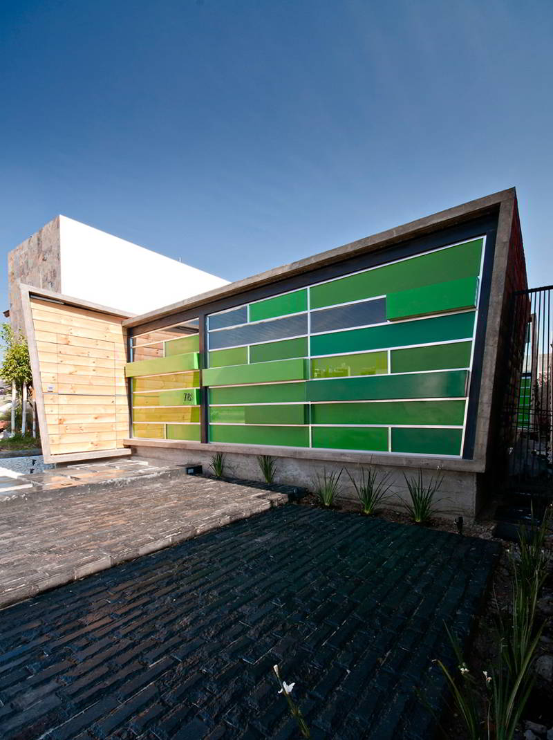 Parterowa rezydencja od Volta Architectos: Meksyk 
