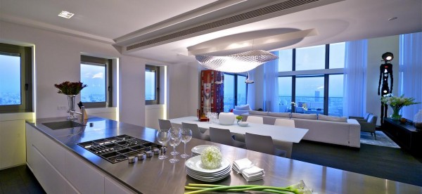 Penthouse z wyjątkowym widokiem na Tel Aviv