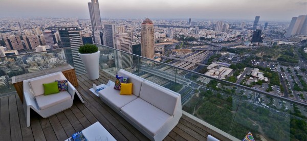 Penthouse z wyjątkowym widokiem na Tel Aviv