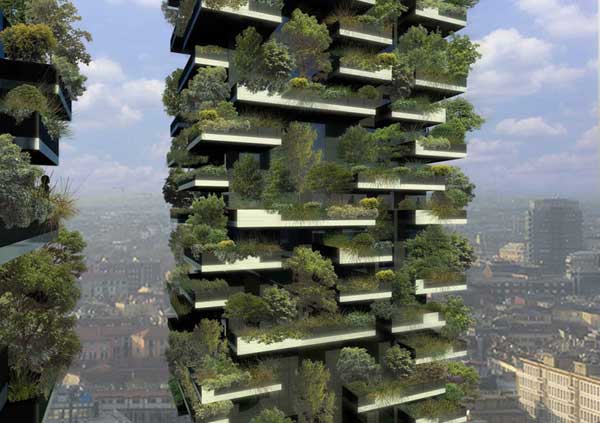 Plac budowy w Mediolanie : Stefano Boeri