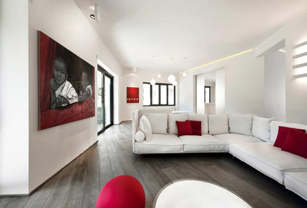 Projekt apartamentu : Włochy 