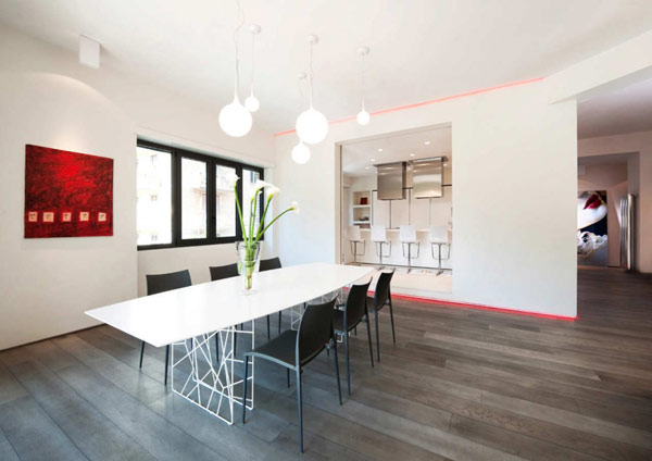 Projekt apartamentu : Włochy 