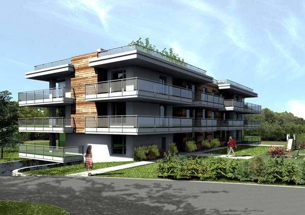 Projekt budynku wielorodzinnego