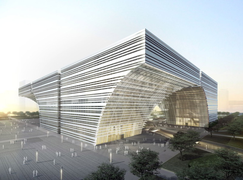 Grupa projektowa Gmp Architekten i wygrany konkurs
