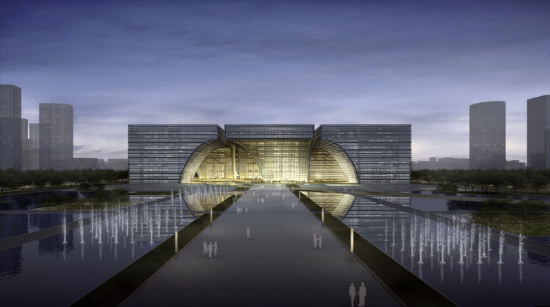 Grupa projektowa Gmp Architekten i wygrany konkurs