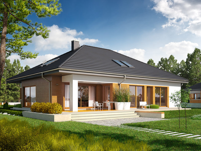 Projekt domu Marcel G2 – nowoczesna elegancja w parze z funkcjonalnością