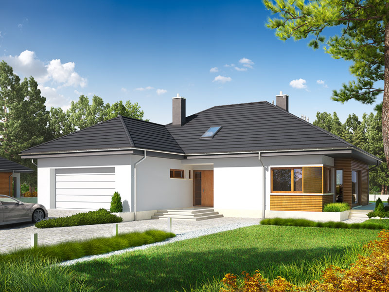 Projekt domu Marcel G2 – nowoczesna elegancja w parze z funkcjonalnością