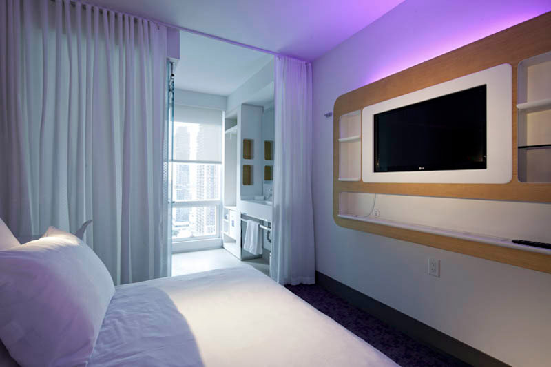 Projekt hotelu na Manhattanie : Yotel! 