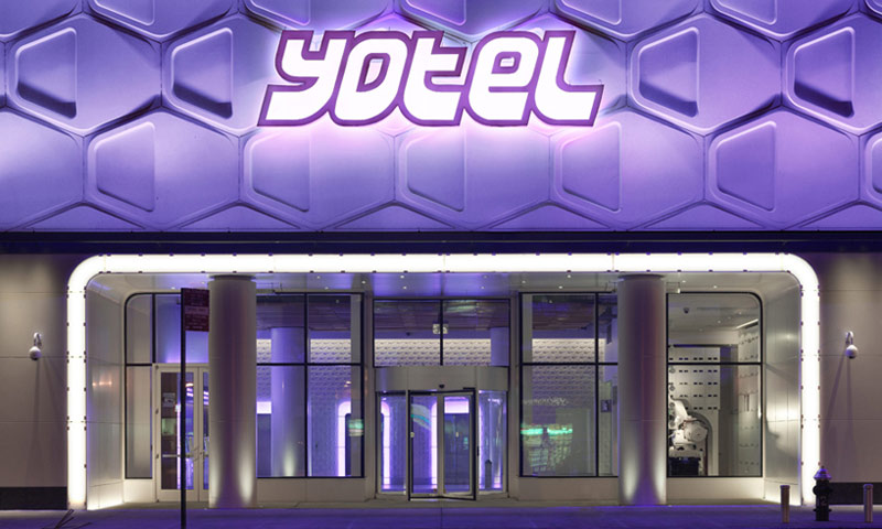 Projekt hotelu na Manhattanie : Yotel! 