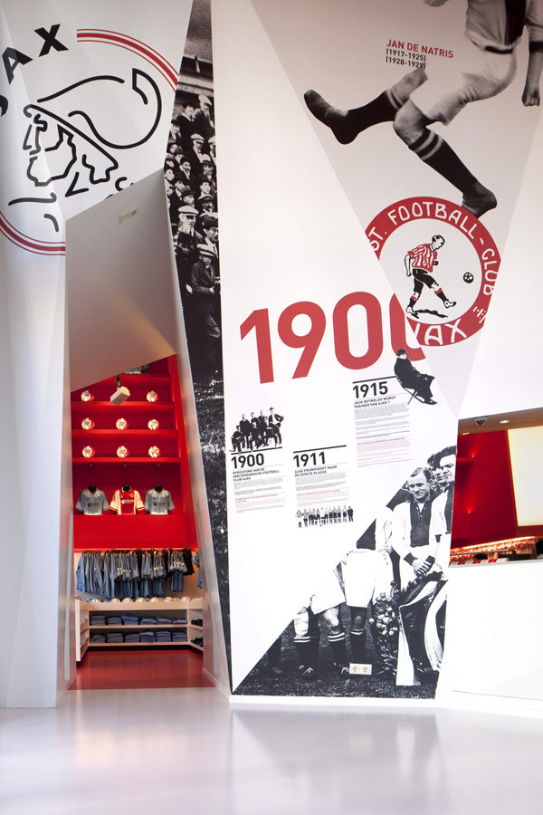 Projekt oświetlenia od LIghtemotion : Ajax Amsterdam
