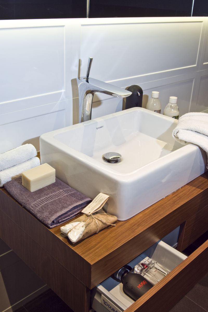 Apartament w centrum Warszawy: iHome Studio Barbara Godawska