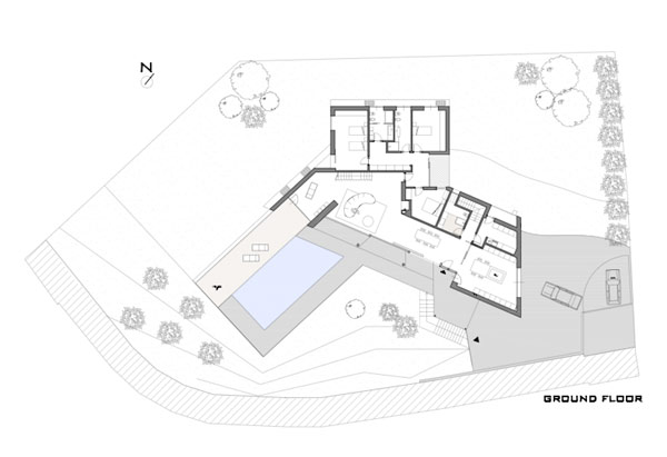 Projekty domów jednorodzinnych : Damilano Studio Architects