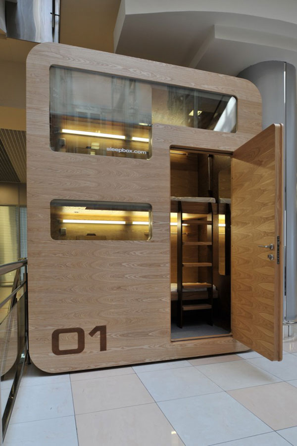 Zmęczony? Idź spać w swoim : Sleepbox 
