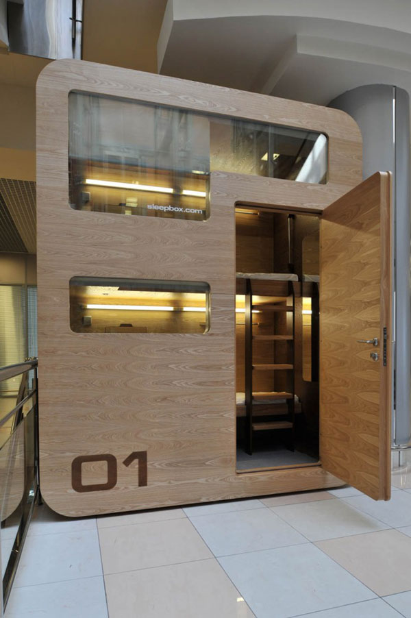 Zmęczony? Idź spać w swoim : Sleepbox 
