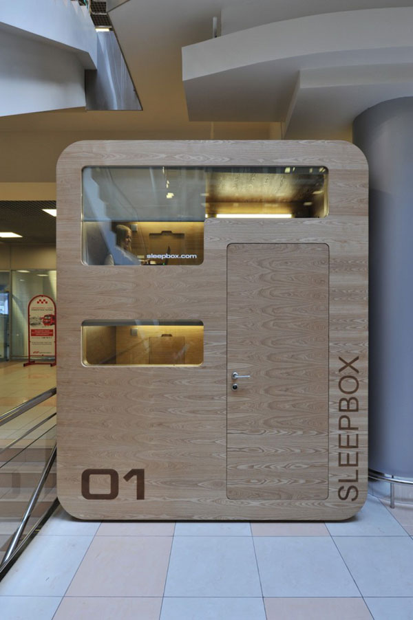 Zmęczony? Idź spać w swoim : Sleepbox 