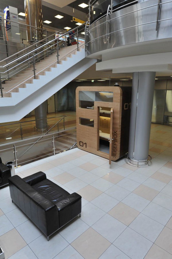 Zmęczony? Idź spać w swoim : Sleepbox 