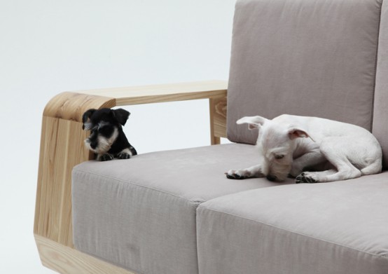 Sofa z miejscem dla pupila