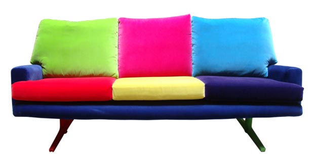 Totalnie odjechana sofa