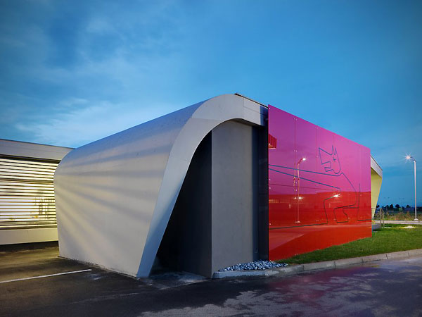 Stacja paliw też może być wyjątkowa : Damilano Studio Architects