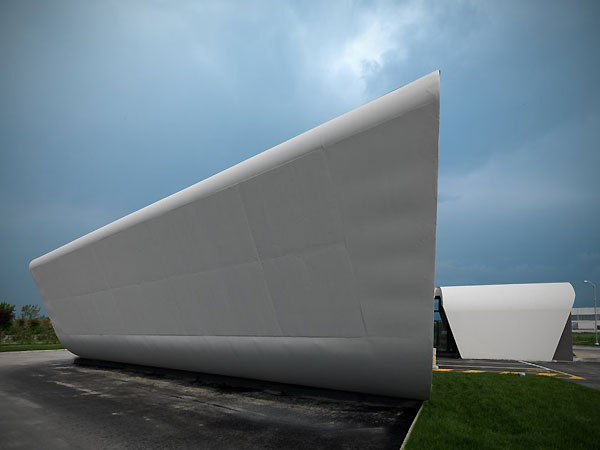Stacja paliw też może być wyjątkowa : Damilano Studio Architects
