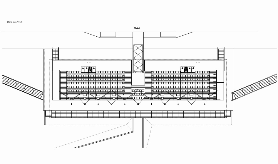 Zasiądź na nowych trybunach : stadion Duvauchelle de Créteil 