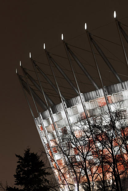 Stadion Narodowy w Warszawie z innej perspektywy 