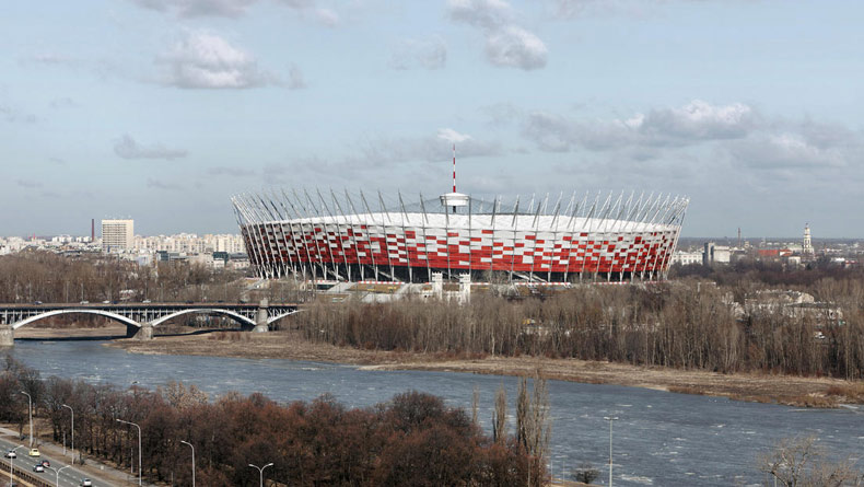 Stadion Narodowy w Warszawie z innej perspektywy 