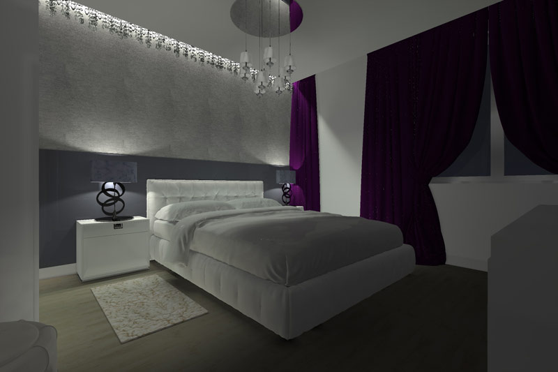 Stylowy apartament w Ustroniu : Projekt Kwadrat
