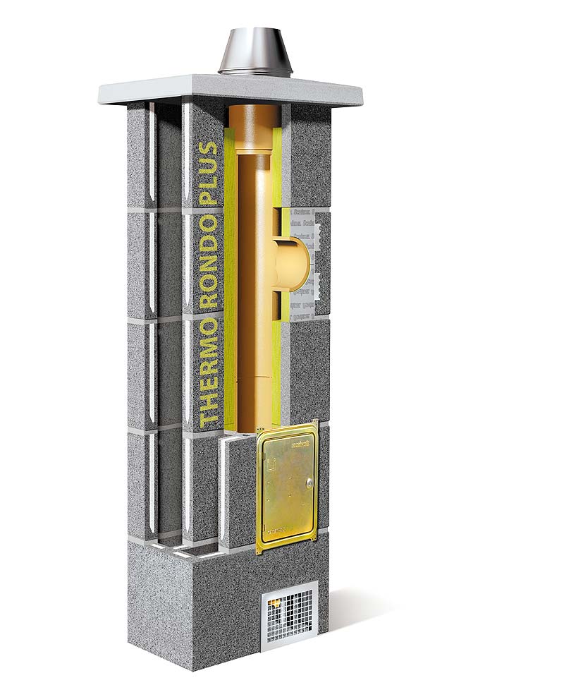 Schiedel Thermo Rondo Plus - innowacyjny system kominowy