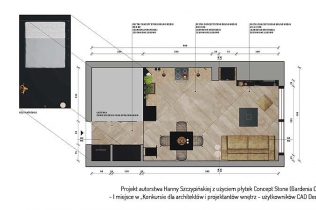 Nowoczesna kawalerka wygrywa „Konkurs dla architektów i projektantów wnętrz (...)”