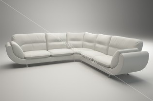 Biała sofa