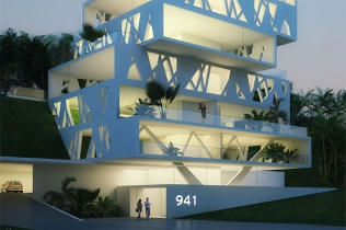 Apartamentowiec - The Cube in Beirut : Orange Architects