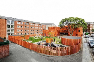 Ciekawa architektura przedszkola