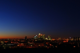 Londyn nocą