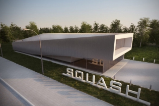 Budynek wielofunkcyjny : SQUASH od Anta Architekci