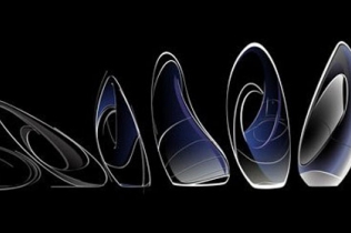 Designerskie opakowanie perfum : Zaha Hadid