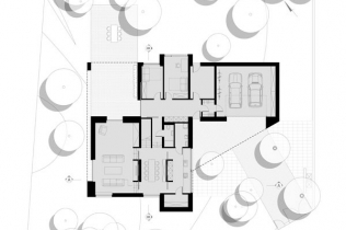 Dom w lesie : projekt od KILKORO architekci 