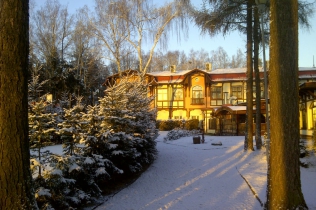 Luksusowy Hotel Anders zimą : zapraszamy na Mazury!