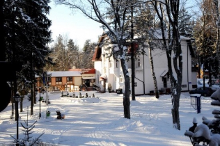 Luksusowy Hotel Anders zimą : zapraszamy na Mazury!