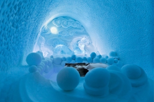Słynny hotel lodowy: ICEHOTEL, Szwecja