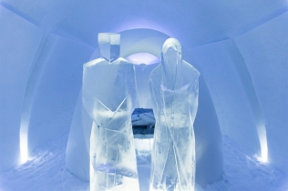 Słynny hotel lodowy: ICEHOTEL, Szwecja