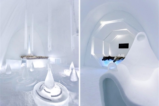 Słynny hotel lodowy: ICEHOTEL, Szwecja